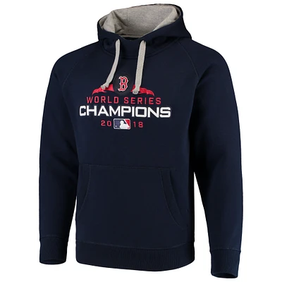 Men's Antigua Navy Boston Red Sox 2018 World Series Champions Victory Pullover Hoodie