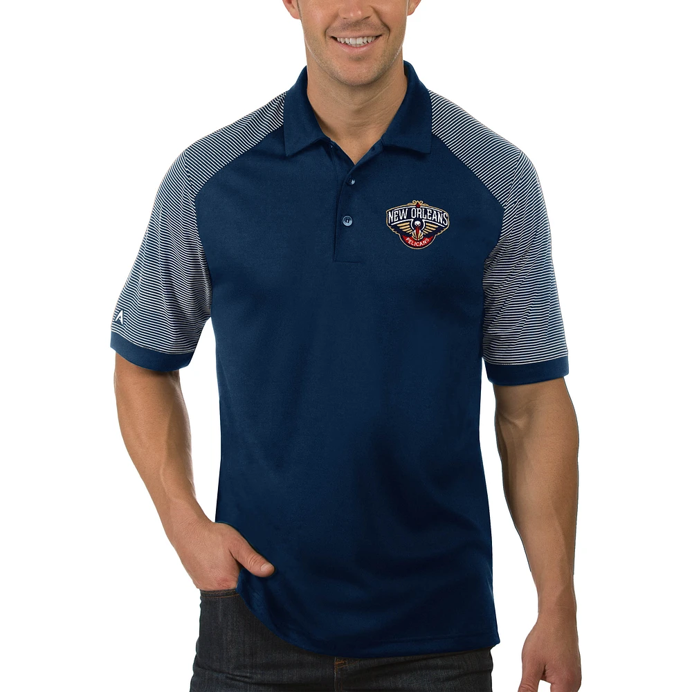 Men's Antigua Navy New Orleans Pelicans Engage Big & Tall Polo