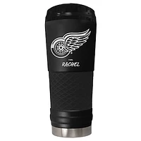 Black Detroit Red Wings 24oz. Personalized Stealth Draft Beverage Cup
