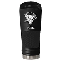 Black Pittsburgh Penguins 24oz. Personalized Stealth Draft Beverage Cup