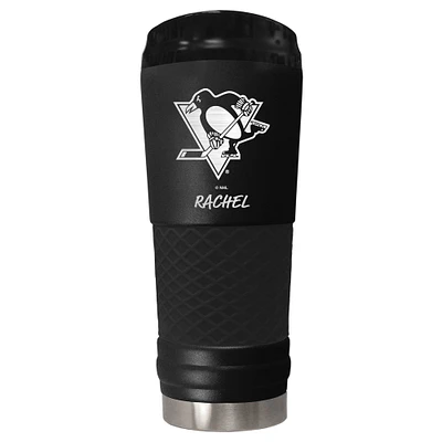 Black Pittsburgh Penguins 24oz. Personalized Stealth Draft Beverage Cup