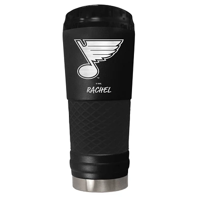 Black St. Louis Blues 24oz. Personalized Stealth Draft Beverage Cup