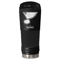 Black St. Louis Blues 24oz. Personalized Stealth Draft Beverage Cup