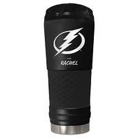 Black Tampa Bay Lightning 24oz. Personalized Stealth Draft Beverage Cup