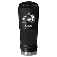 Black Colorado Avalanche 24oz. Personalized Stealth Draft Beverage Cup