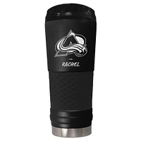 Black Colorado Avalanche 24oz. Personalized Stealth Draft Beverage Cup