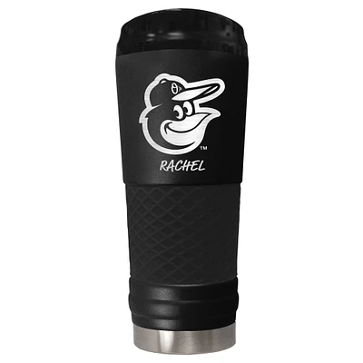 Black Baltimore Orioles 24oz. Personalized Stealth Draft Beverage Cup