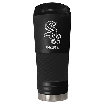 Black Chicago White Sox 24oz. Personalized Stealth Draft Beverage Cup