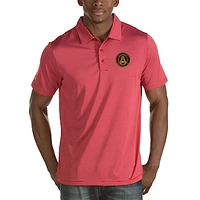 Men's Antigua Red Atlanta United FC Quest Big & Tall Polo