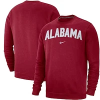 Men's Nike Crimson Alabama Crimson Tide Club Fleece Sweatshirt