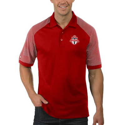 Men's Antigua Red Toronto FC Engage Big & Tall Polo