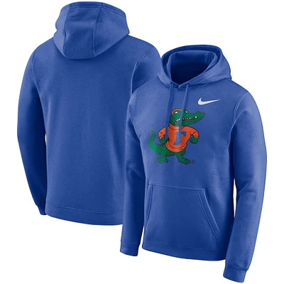 Men's Nike Royal Florida Gators Vault Club Fleece Pullover Hoodie