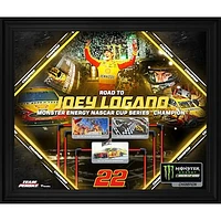 Joey Logano Framed 20" x 24" 2018 NASCAR Monster Energy Cup Series Champion Collage