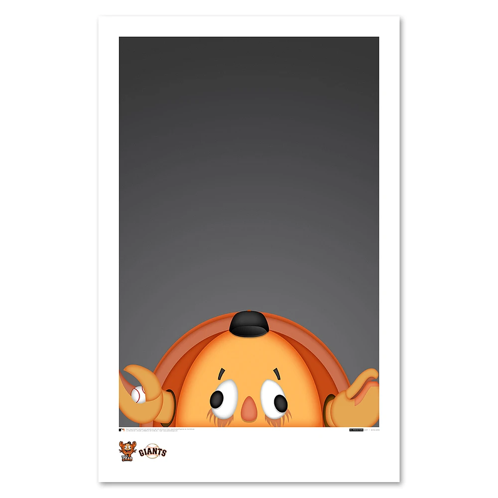 San Francisco Giants 11'' x 17'' Minimalist Art
