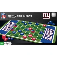 New York Giants NFL Checkers Set