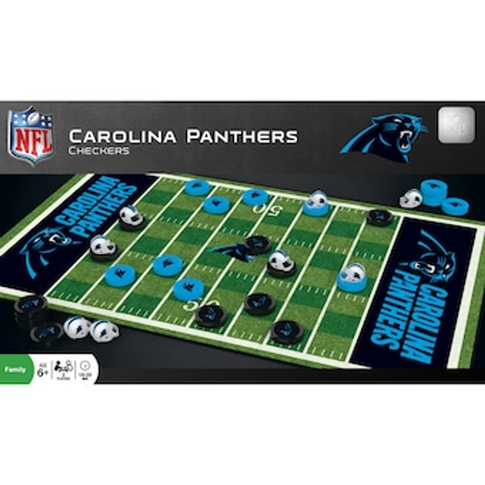 Carolina Panthers NFL Checkers Set