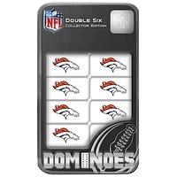 Denver Broncos NFL Dominoes Set