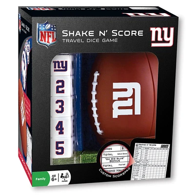 New York Giants Shake 'N Score Travel Game