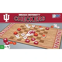 Indiana Hoosiers NCAA Checkers Set