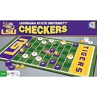 LSU Tigers NCAA Checkers Set