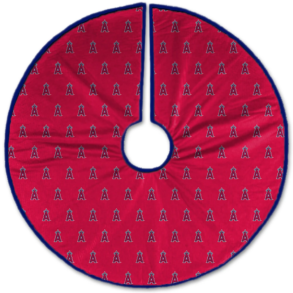 Los Angeles Angels Microplush Christmas Tree Skirt
