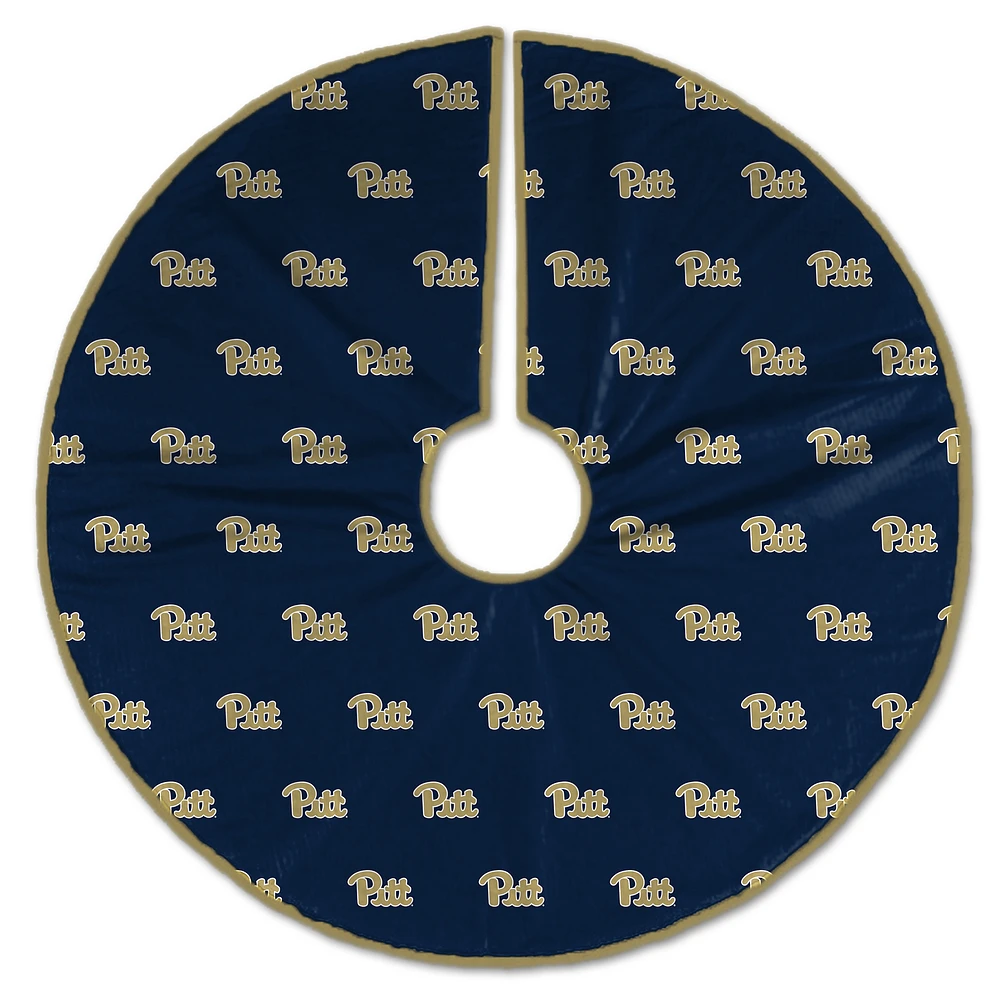 Pitt Panthers Microplush Christmas Tree Skirt