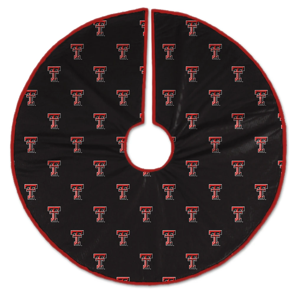 Texas Tech Red Raiders Microplush Christmas Tree Skirt
