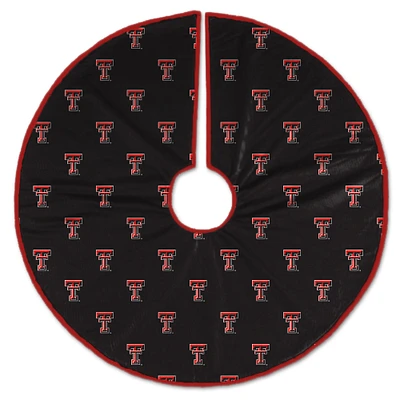 Texas Tech Red Raiders Microplush Christmas Tree Skirt