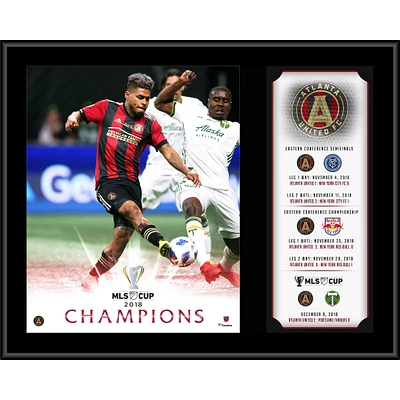 Josef Martinez Atlanta United FC 2018 MLS Cup Champions 12" x 15" Sublimated Plaque