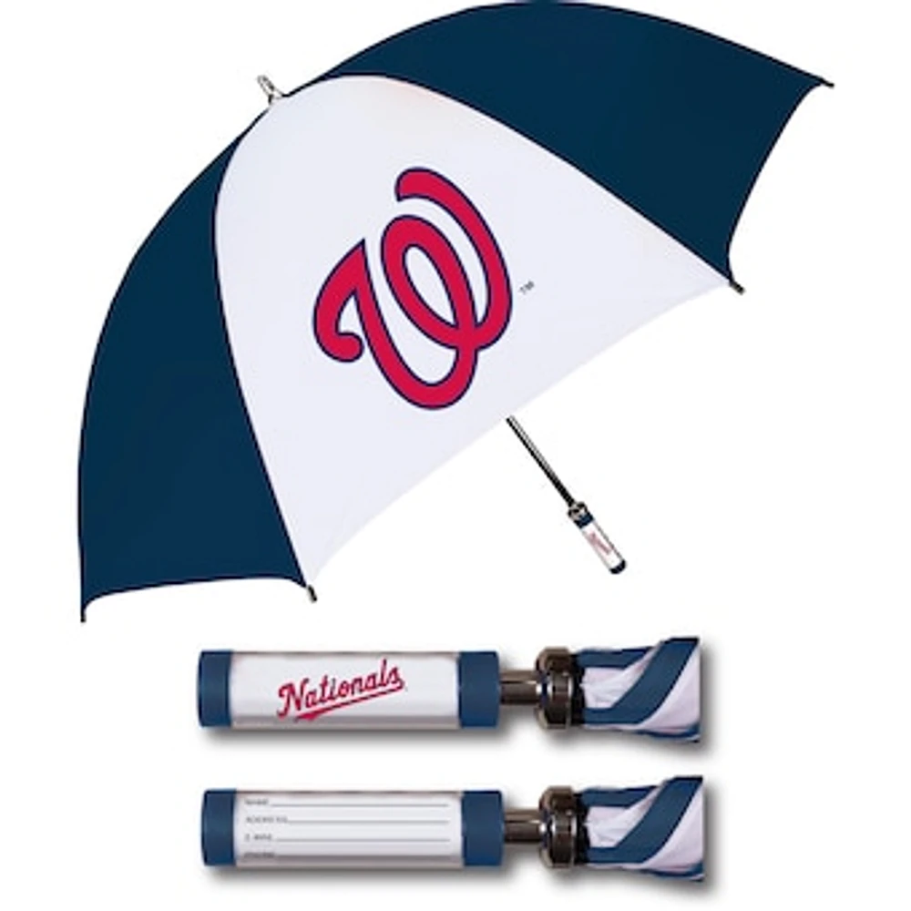 Washington Nationals Golf Umbrella With ID Handle