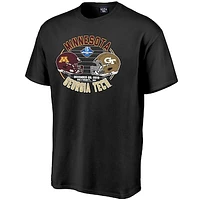 Men's Blue 84 Black Minnesota Golden Gophers vs. Georgia Tech Yellow Jackets 2018 Quick Lane Bowl Matchup T-Shirt