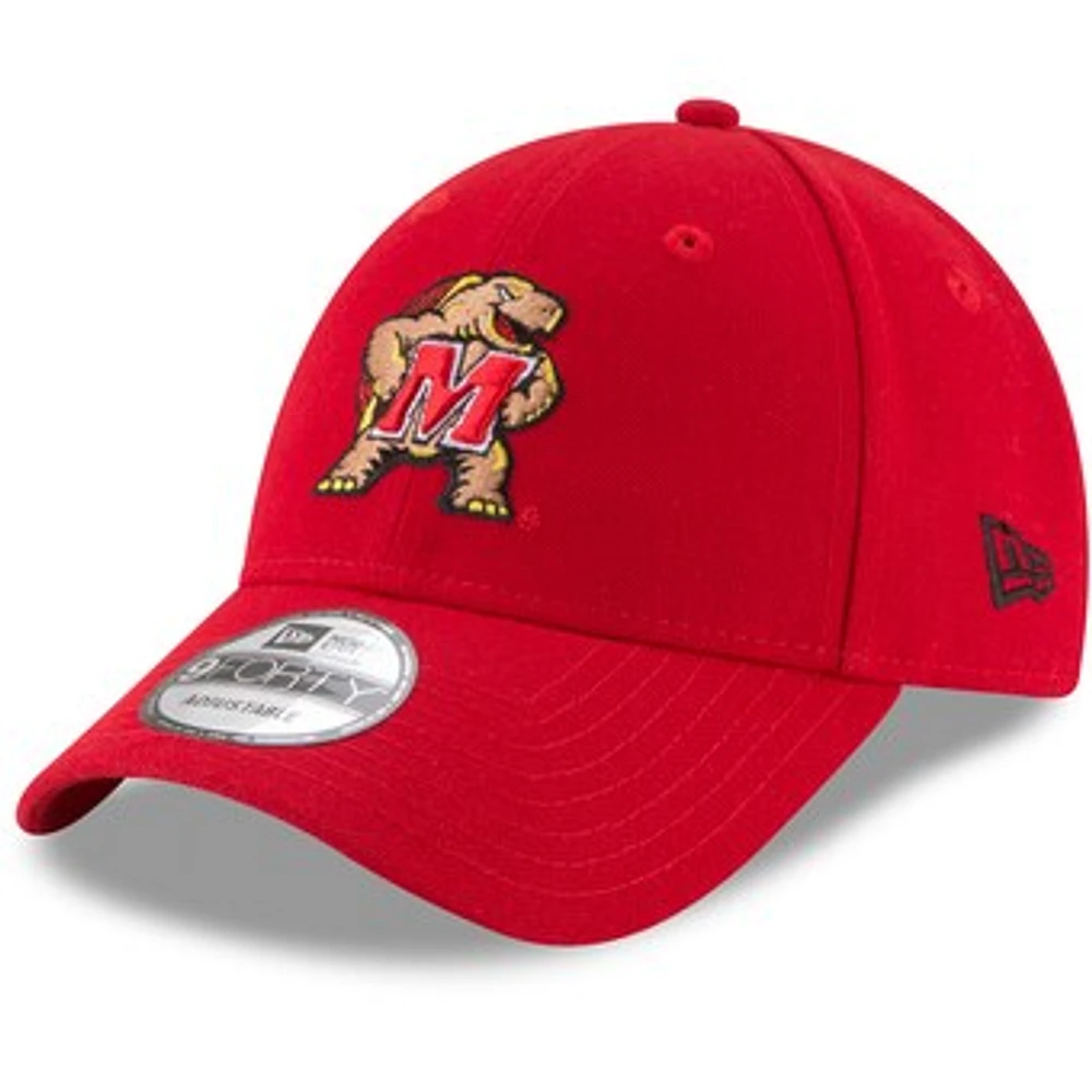 Men's New Era Red Maryland Terrapins The League 9FORTY Adjustable Hat