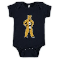 Infant Navy Penn State Nittany Lions Mascot Big Logo Bodysuit