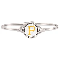 Women's Luca + Danni Silver Pittsburgh Pirates Bangle Bracelet