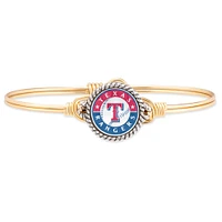 Women's Luca + Danni Gold Texas Rangers Bangle Bracelet