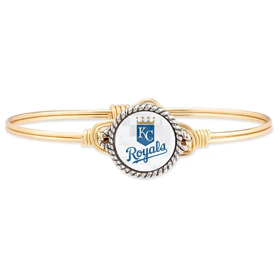 Women's Luca + Danni Gold Kansas City Royals Bangle Bracelet