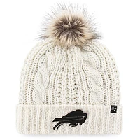 Women's '47 Cream Buffalo Bills Meeko Cuffed Knit Hat