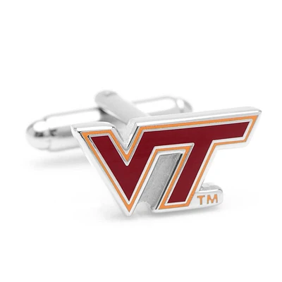 Men's Maroon Virginia Tech Hokies Cufflinks