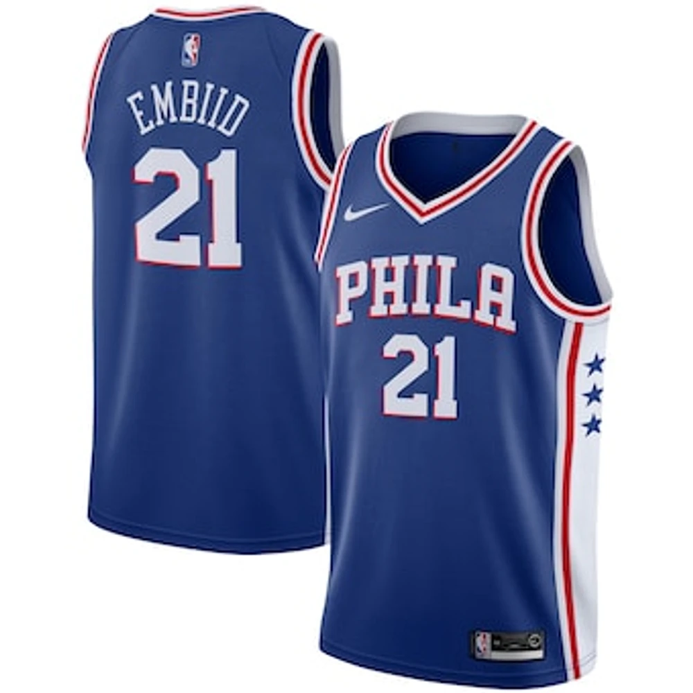 Men's Nike Joel Embiid Royal Philadelphia 76ers Swingman - Jersey