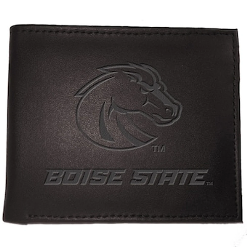 Men's Black Boise State Broncos Hybrid Bi-Fold Wallet