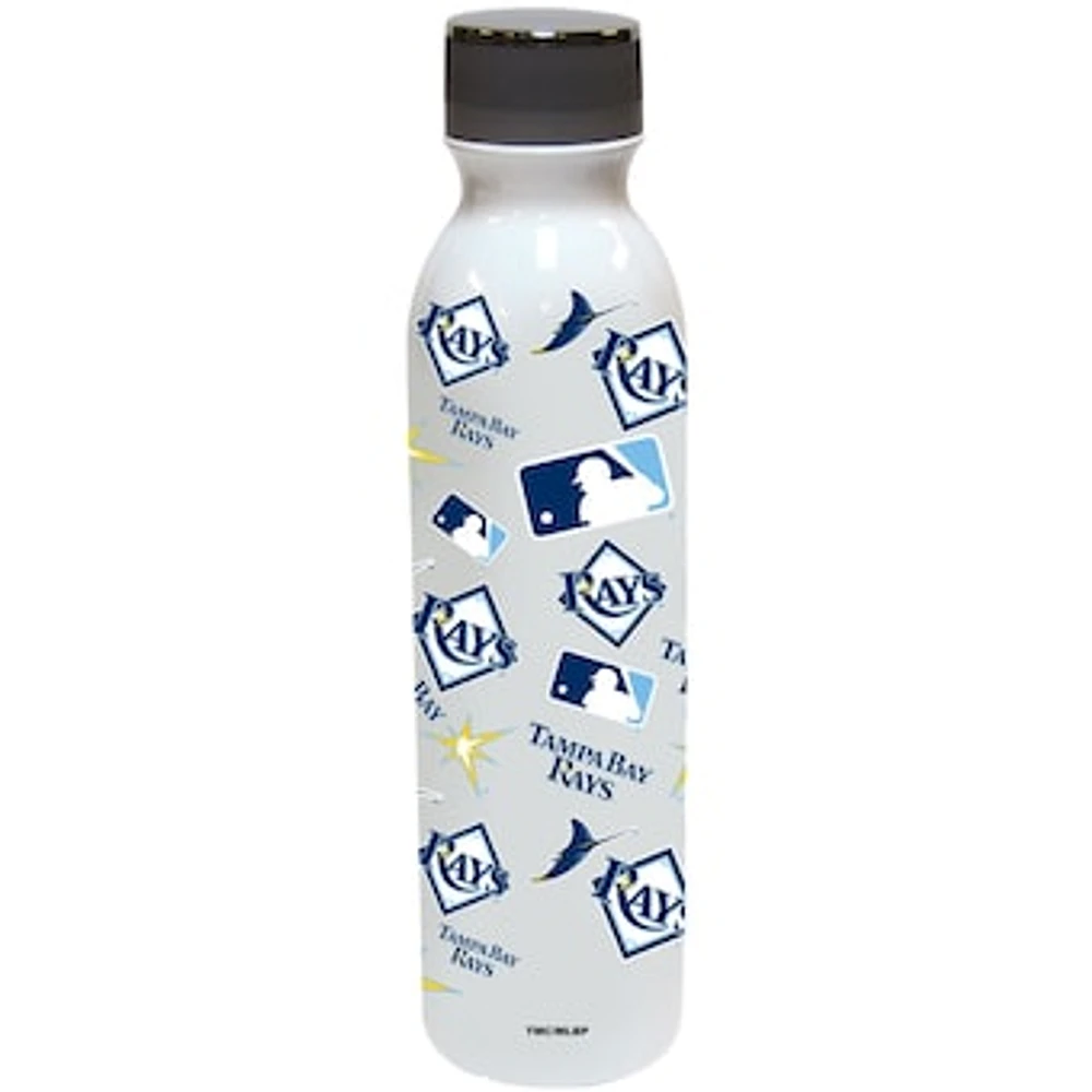 Tampa Bay Rays 22oz. Powder-Coated Full Wrap Water Bottle