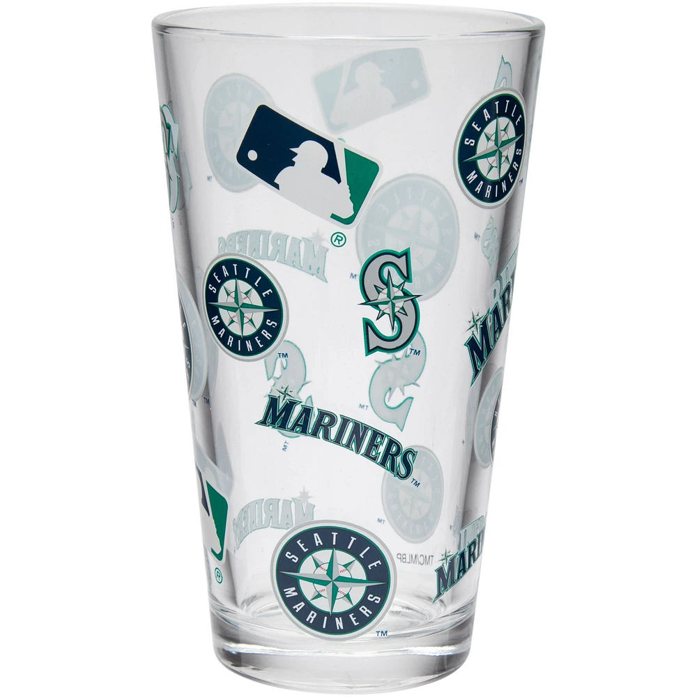 Seattle Mariners Full Wrap Pint Glass