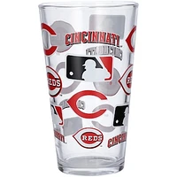Cincinnati Reds Full Wrap Pint Glass