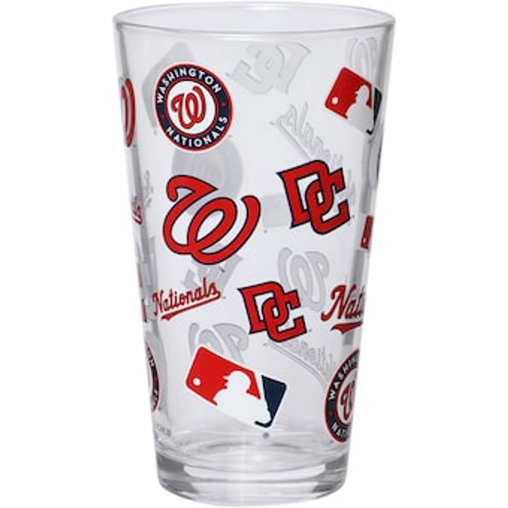 Washington Nationals Full Wrap Pint Glass