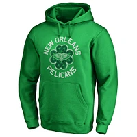 Men's Kelly Green New Orleans Pelicans St. Patrick's Day Luck Tradition Pullover Hoodie