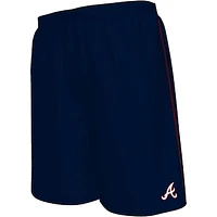 Men's Fanatics Navy Atlanta Braves Big & Tall Mesh Shorts