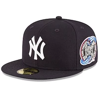 Men's New Era Navy York Yankees World Series Wool 59FIFTY Team Fitted Hat