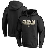 Men's Black Colorado Buffaloes Team Unity Track and Field Pullover Hoodie