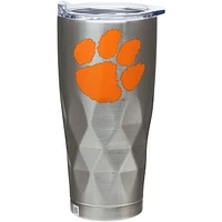 Clemson Tigers 22oz. Diamond Bottom Stainless Steel Tumbler