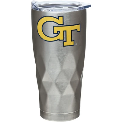 Georgia Tech Yellow Jackets 22oz. Diamond Bottom Stainless Steel Tumbler